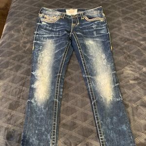 Light washed Big Star skinny jeans!